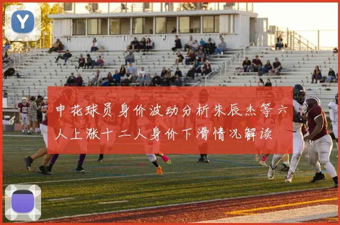申花球员身价波动分析朱辰杰等六人上涨十二人身价下滑情况解读